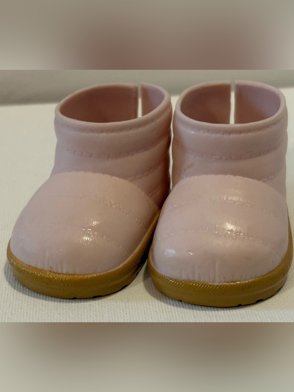 Pink with Tan Sole American Girl Doll Boots 18” Doll Dolls